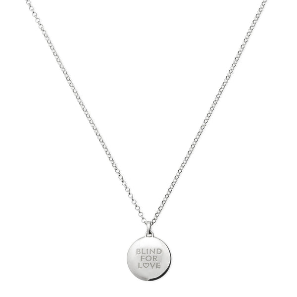 Gucci Blind For Love Round Engraved 50cm Pendant - Berry's Jewellers