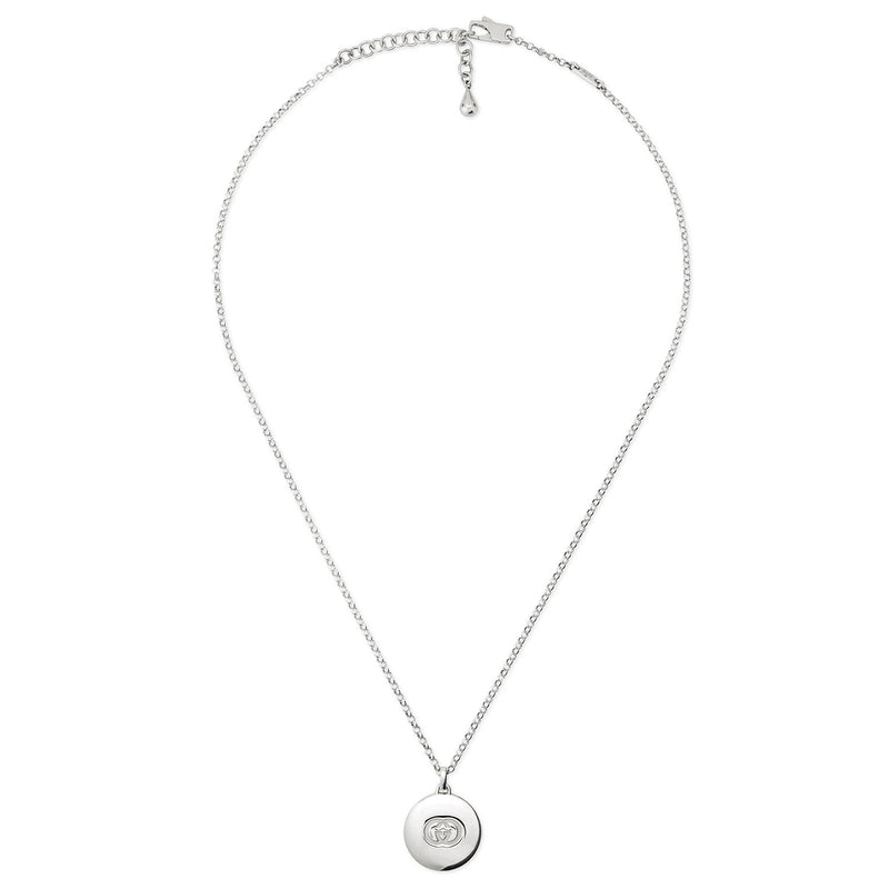 Gucci Blind For Love Round Engraved 50cm Pendant - Berry's Jewellers