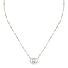 Gucci Interlocking Sterling Silver Logo 45cm Pendant - Berry's Jewellers