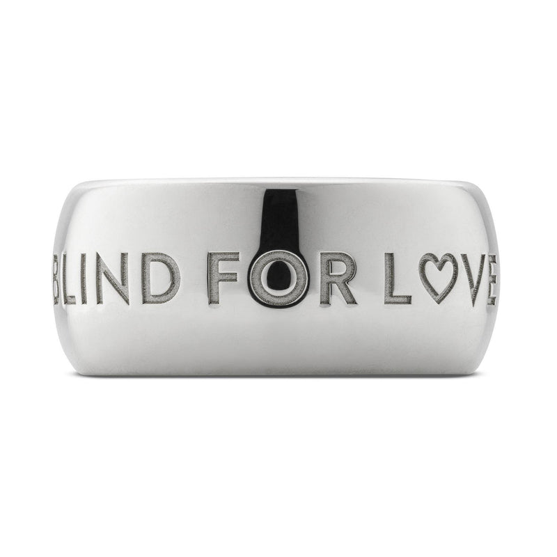 Gucci Blind For love Sterling Silver 9mm Ring - Berry's Jewellers