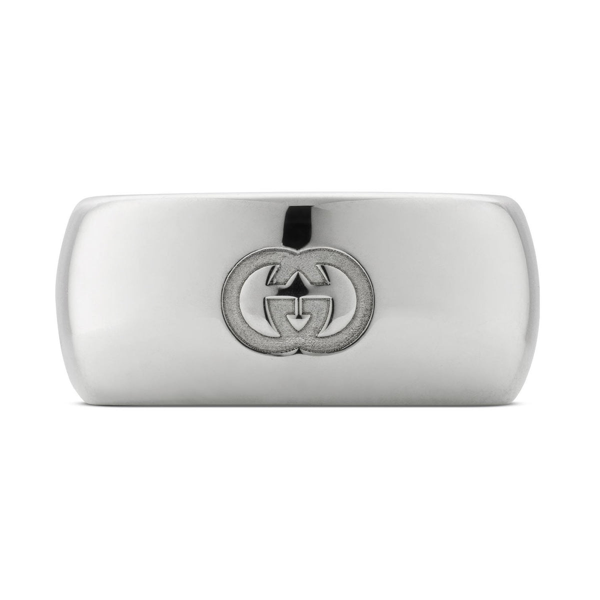 Gucci Blind For love Sterling Silver 9mm Ring - Berry's Jewellers