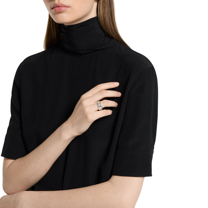 Gucci Blind For love Sterling Silver 9mm Ring - Berry's Jewellers