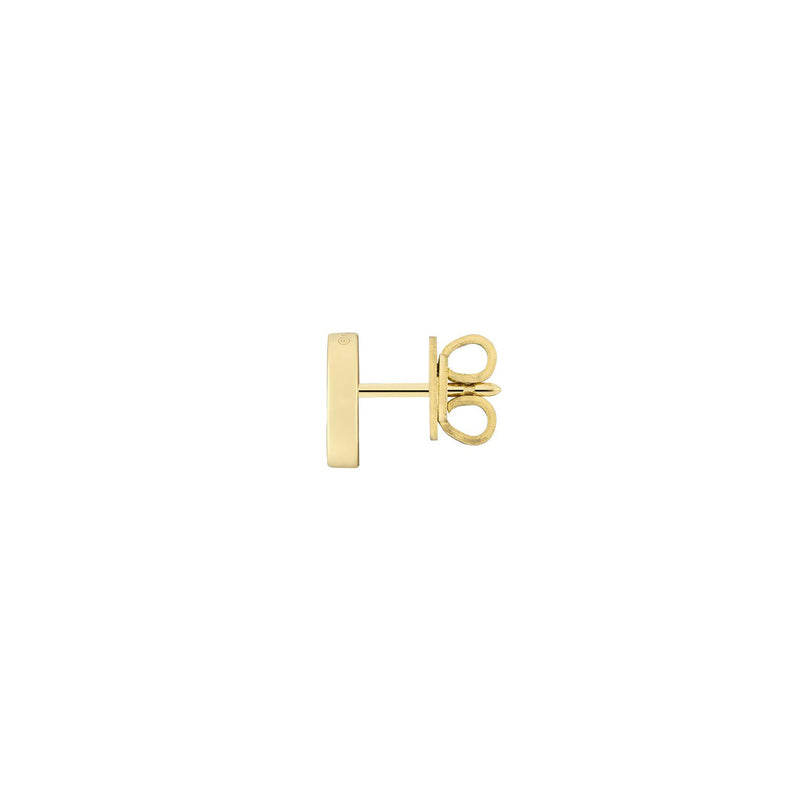 Gucci Interlocking 18ct Yellow Gold Large Stud Earrings