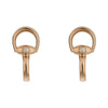 Gucci Gucci Horsebit 18ct Rose Gold Diamond Mini Earrings - Berry's Jewellers
