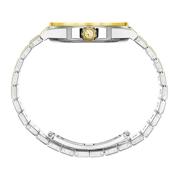 Chopard Alpine Eagle 33mm Two-Tone Silver Diamond Set Ladies Watch - Berry's Jewellers