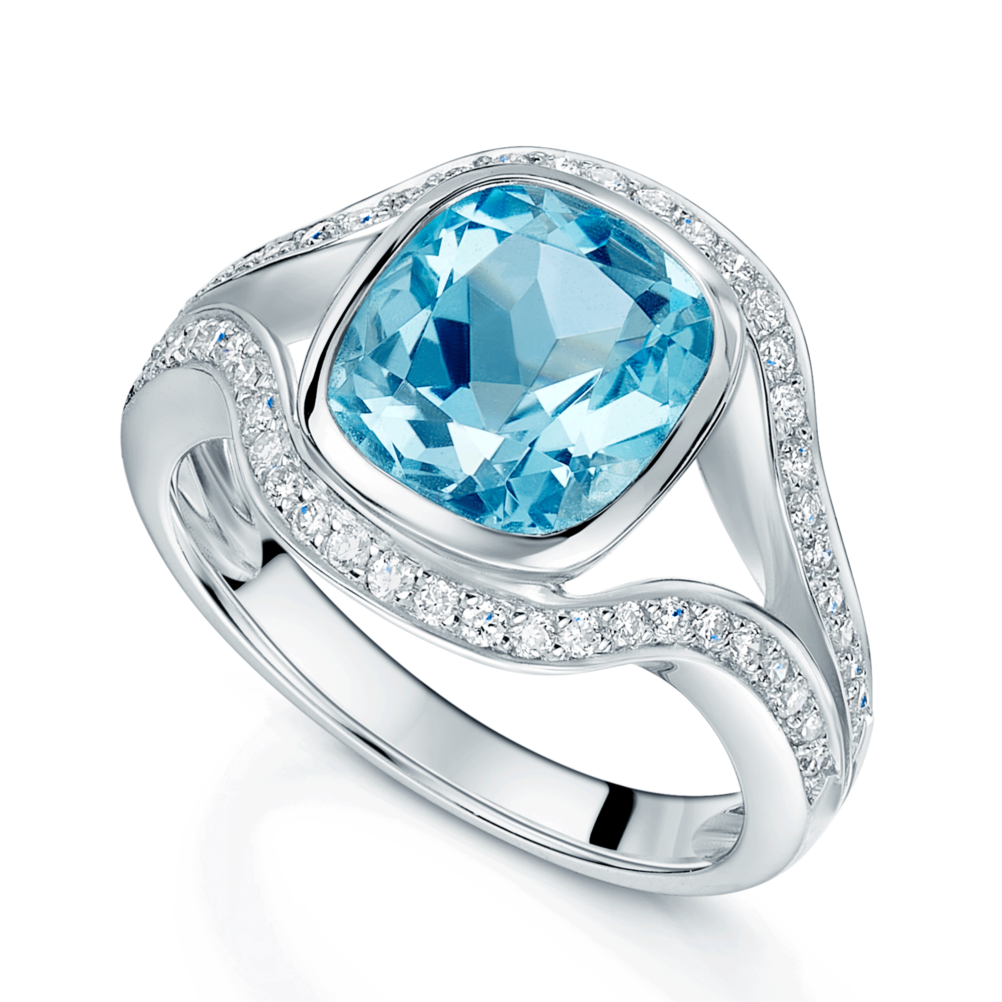 Topaz Ring Kay Jewelers Oceanic Blue Topaz Kay Jewelers London