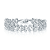 Berry's 18ct White Gold Diamond Three Strand Vintage Style Bracelet - Berry's Jewellers
