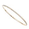 Berry's 18ct Yellow Gold Claw Set Flexible Diamond Bangle - Berry's Jewellers