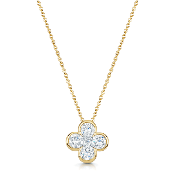 Berry's 18ct Yellow Gold Diamond Pendant - Berry's Jewellers