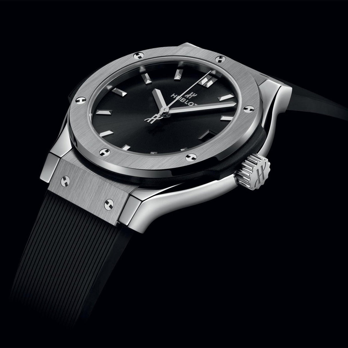Berry's Classic Fusion 29mm Grey Dial & Rubber Strap Watch - Berry's Jewellers