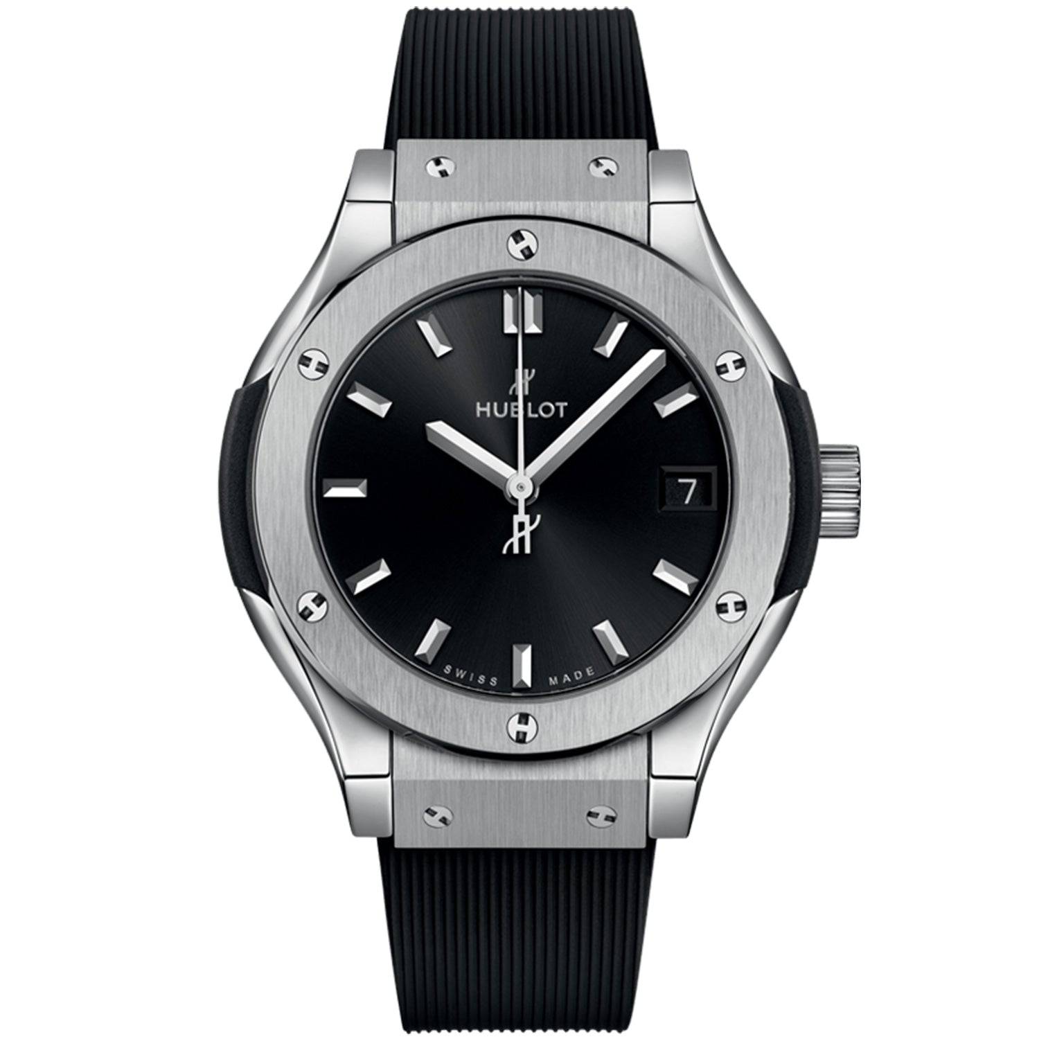 Berry's Classic Fusion 29mm Grey Dial & Rubber Strap Watch - Berry's Jewellers