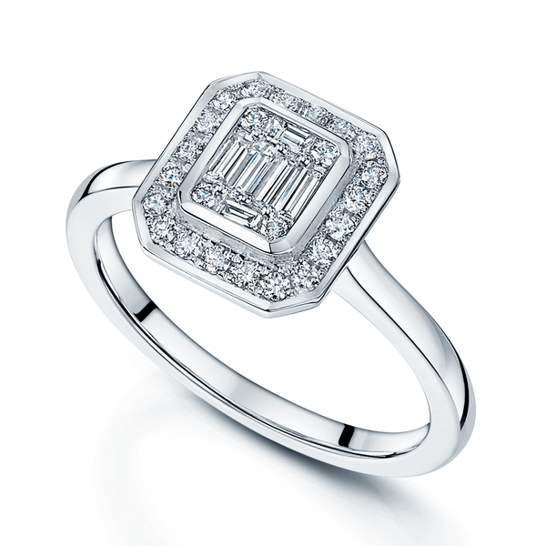 Berry Clusters Rings Diamond Engagment Cluster Rings Online at Berry's Jewellers.