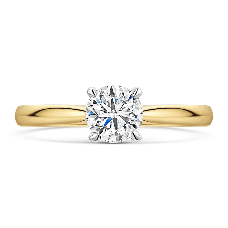 Berry's Simply Solitaire Collection 18ct Yellow Gold Diamond Solitaire Engagement Ring GIA Certified 0.50 Carat - Berry's Jewellers