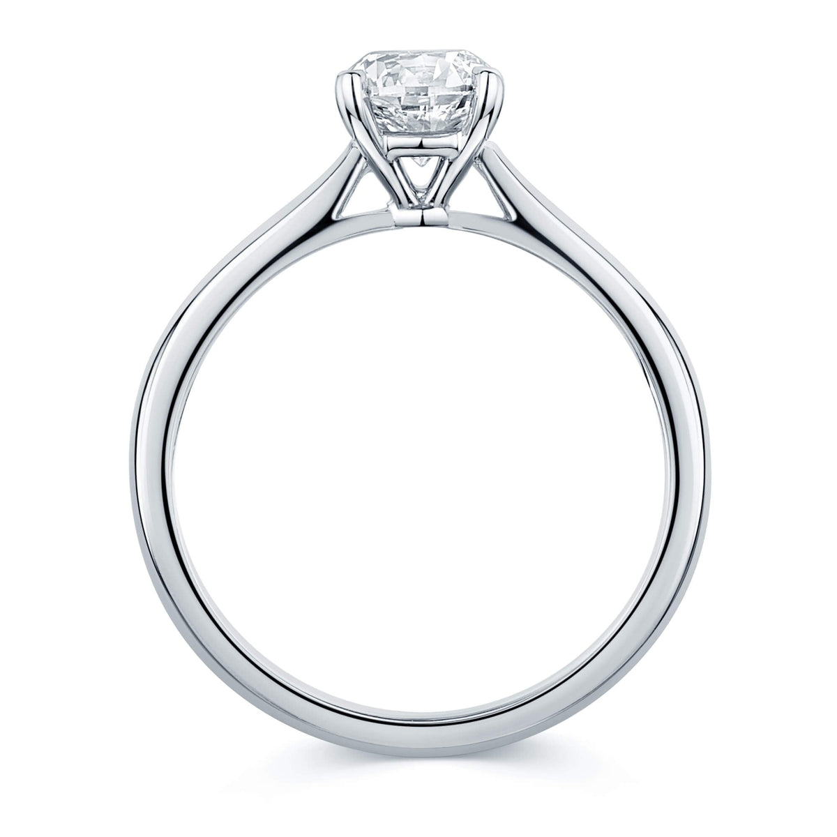 Berry's Simply Solitaire Collection Platinum Set Diamond Solitaire Engagement Ring GIA Certified 1.00 Carat - Berry's Jewellers