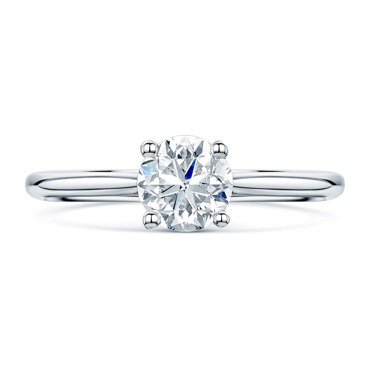 Berry's Simply Solitaire Collection Platinum Set Diamond Solitaire Engagement Ring GIA Certified 1.00 Carat - Berry's Jewellers