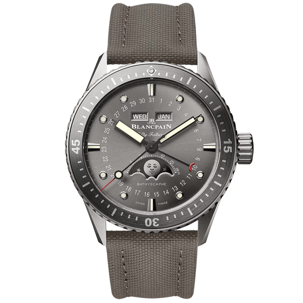 Blancpain Fifty Fathoms Bathyscaphe Quantième Complet Phases de