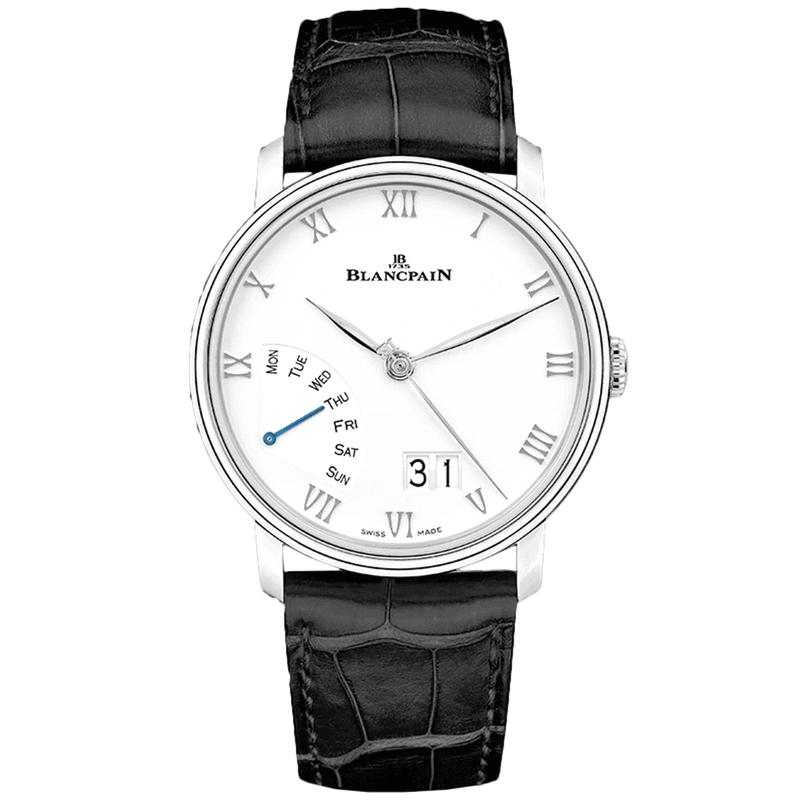 Retrograde Blancpain Villeret Price Pre-Owned Blancpain Villeret