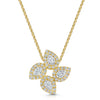 Berry's 18ct Yellow Gold Pear Cut Diamond Teardrop Cluster Pendant - Berry's Jewellers