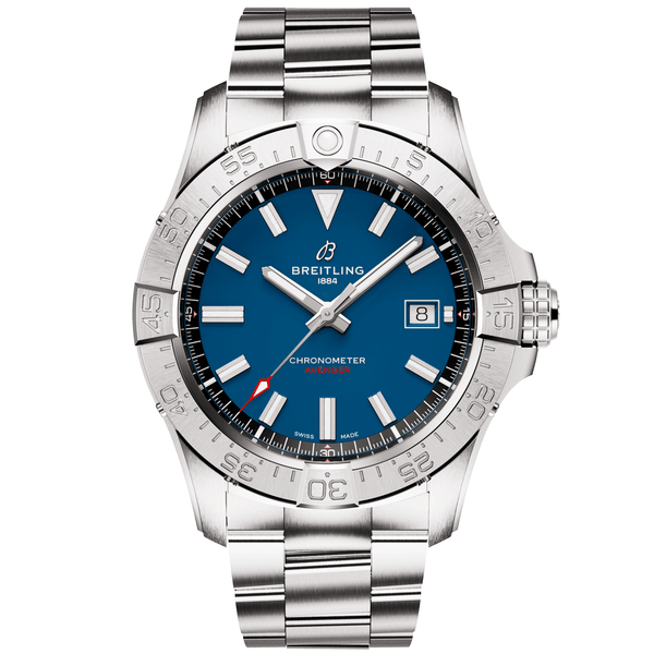 Breitling Avenger 42mm Blue Dial Automatic Bracelet Watch - Berry's Jewellers