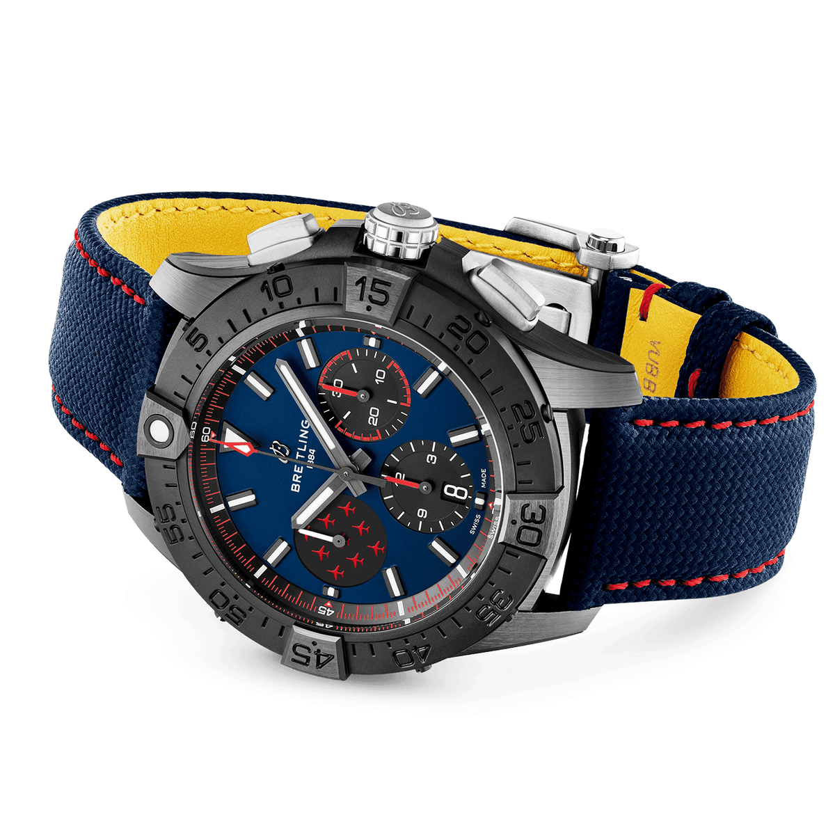 Breitling Avenger Night Mission 44mm Red Arrows Limited Edition Watch - Berry's Jewellers