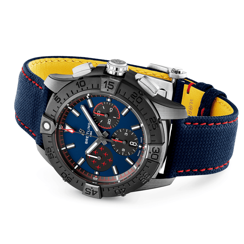 Breitling Avenger Night Mission 44mm Red Arrows Limited Edition Watch - Berry's Jewellers