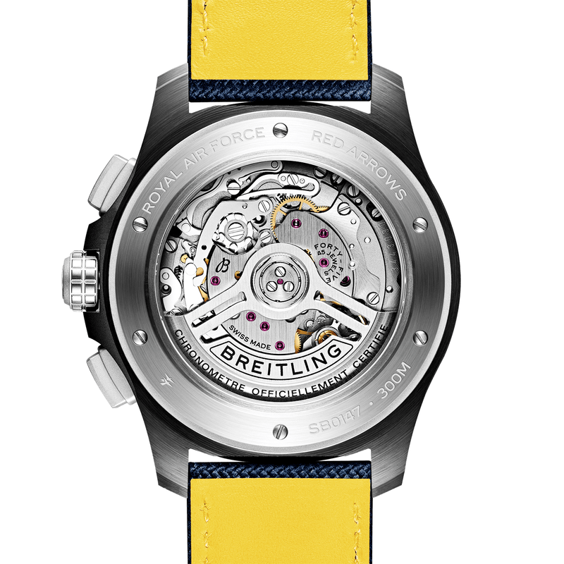 Breitling Avenger Night Mission 44mm Red Arrows Limited Edition Watch - Berry's Jewellers