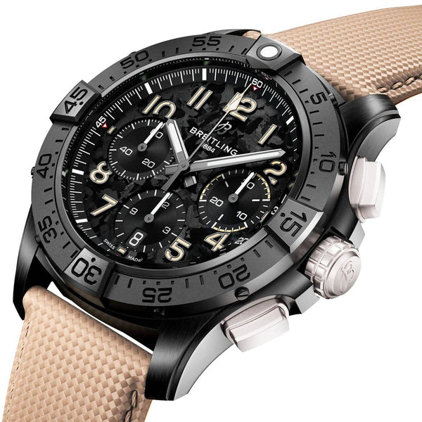 Breitling Avenger Night Mission Chronograph 42mm Men's Black Ceramic Watch - Berry's Jewellers
