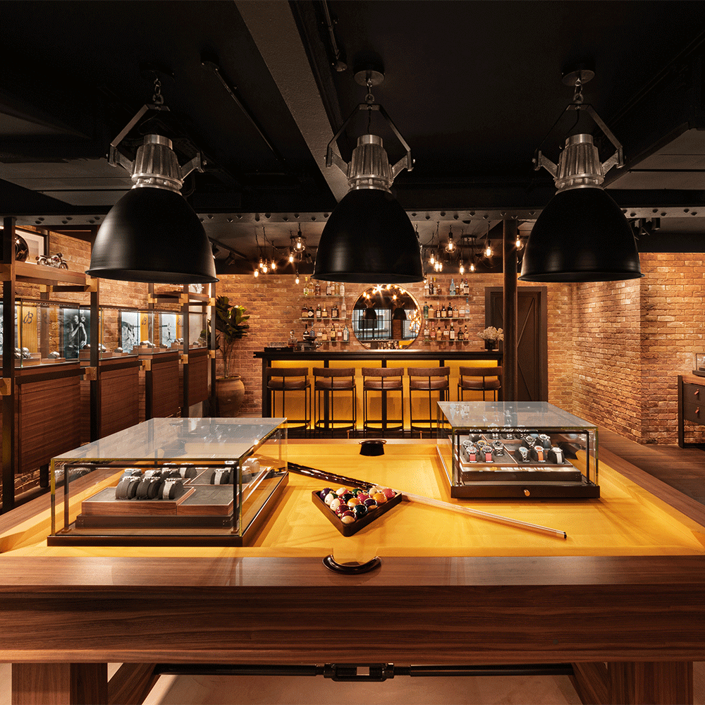 Breitling Boutique Leeds - Bar & Pool Table