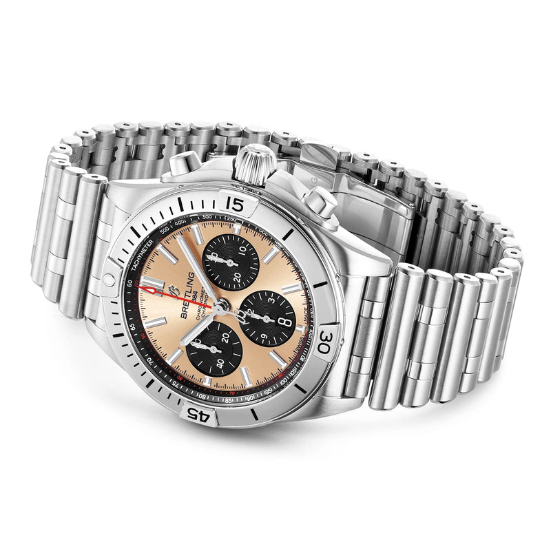 Breitling Chronomat 42mm Copper Dial Men's Automatic Bracelet Watch - Berry's Jewellers