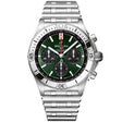 Breitling Chronomat B01 42mm Deep Green Dial Automatic Chronograph Watch - Berry's Jewellers
