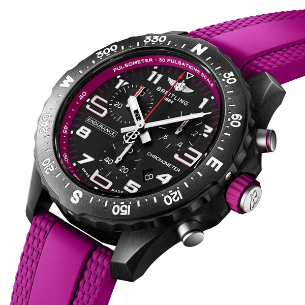 Purple Rubber Strap Watch - Berry's Jewellers