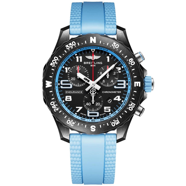 Sky Blue Rubber Strap Watch - Berry's Jewellers