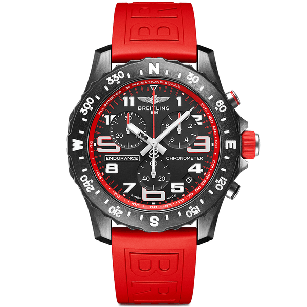 Red Rubber Strap Men's Watch - Berry's Jewellers