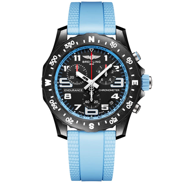 Sky Blue Rubber Strap Watch - Berry's Jewellers