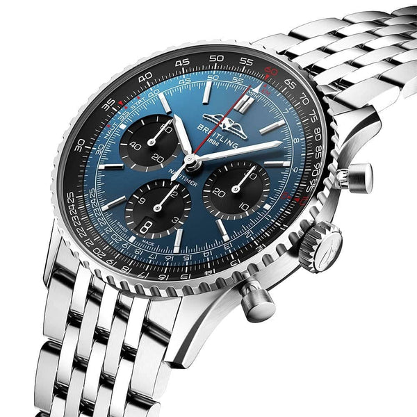 Black Dial Automatic Chronograph Watch - Berry's Jewellers