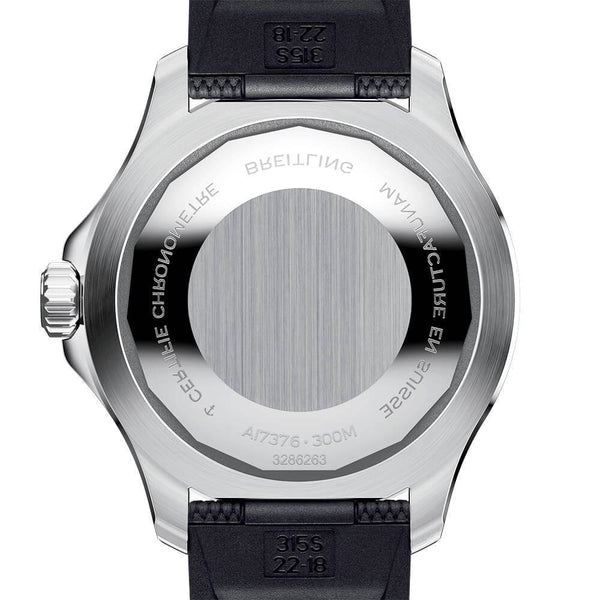 Breitling Superocean 44mm Black Dial Men's Automatic Strap Watch - Berry's Jewellers