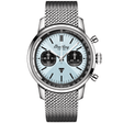 Breitling Top Time B01 Triumph 41mm Ice Blue Dial Automatic Bracelet Watch - Berry's Jewellers