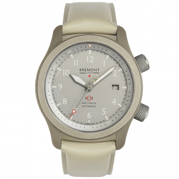 Bremont Martin Baker Savanna Titanium 43mm Automatic Strap Watch - Berry's Jewellers