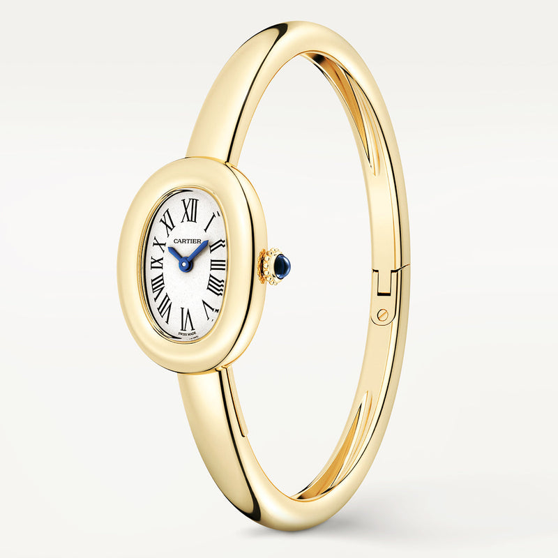 Cartier Baignoire Mini Size 16 18ct Yellow Gold Ladies Bangle Watch - Berry's Jewellers