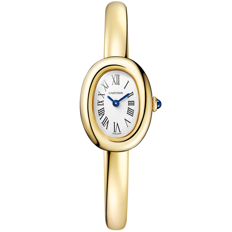Cartier Baignoire Mini Size 16 18ct Yellow Gold Ladies Bangle Watch - Berry's Jewellers