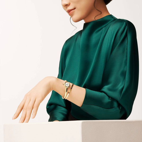 Cartier Baignoire Mini Size 16 18ct Yellow Gold Ladies Bangle Watch - Berry's Jewellers