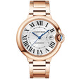 Cartier Ballon Bleu de Cartier 18ct Rose Gold 40mm Silver Dial Automatic Bracelet Watch - Berry's Jewellers