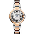 Cartier Ballon Bleu de Cartier 33mm 18ct Pink Gold and Steel Watch - Berry's Jewellers