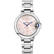Cartier Ballon Bleu de Cartier 33mm Pink Dial Automatic Watch - Berry's Jewellers