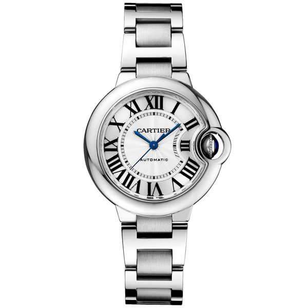 Cartier Ballon Bleu de Cartier 33mm Steel Watch - Berry's Jewellers