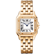 Cartier Panthère de Cartier Medium 18ct Rose Gold Diamond Set Watch - Berry's Jewellers
