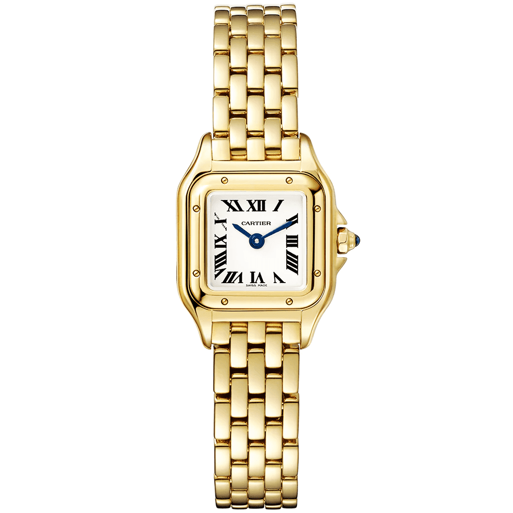 Cartier Panthère Mini 18ct Yellow Gold Ladies Watch WGPN0048