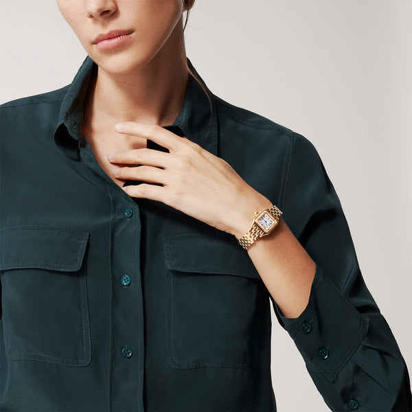 Cartier Panthère de Cartier Small 18ct Rose Gold Diamond Set Watch - Berry's Jewellers