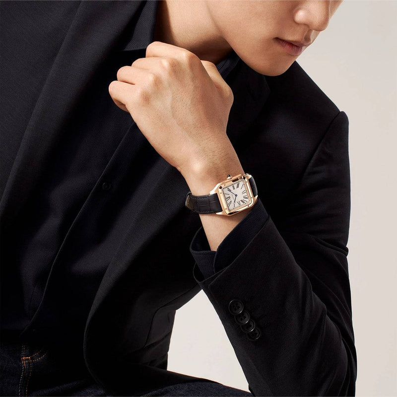 Cartier Santos-Dumont 18ct Rose Gold Extra-Large WGSA0032