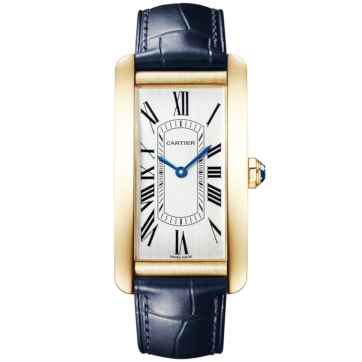 Cartier Tank Américaine Large 18ct Yellow Gold Watch WGTA0300